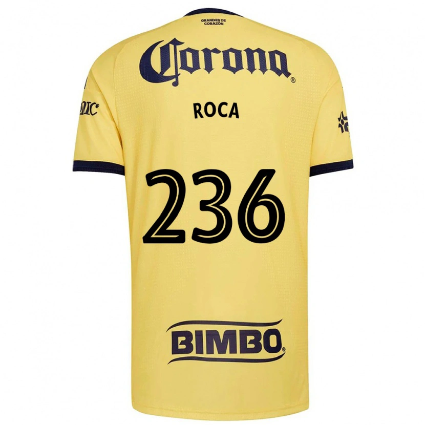 Danxen Homem Camisola Juan Roca #236 Amarelo Vermelho Preto Principal 2026/27 Camisa