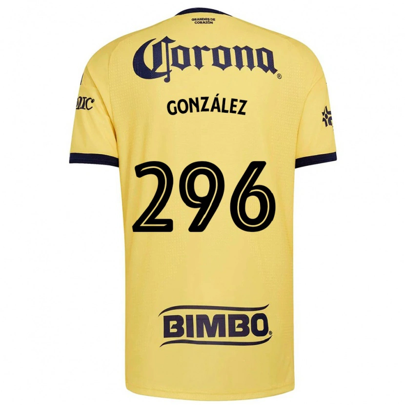 Danxen Homem Camisola Ricardo González #296 Amarelo Vermelho Preto Principal 2026/27 Camisa
