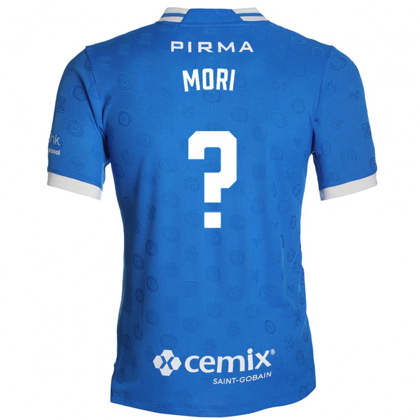 Danxen Homem Camisola Ramiro Funes Mori #0 Azul Branco Vermelho Principal 2026/27 Camisa