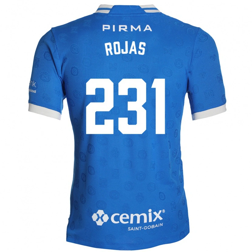 Danxen Homem Camisola Ramiro Rojas #231 Azul Branco Vermelho Principal 2026/27 Camisa