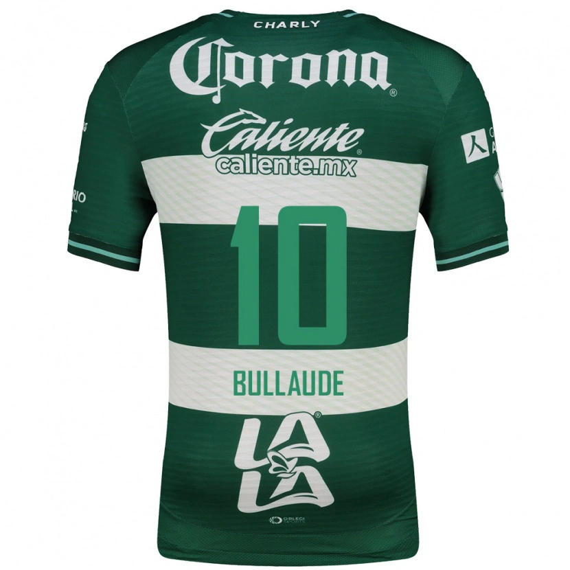 Danxen Homem Camisola Ezequiel Bullaude #10 Verde Branco Principal 2026/27 Camisa