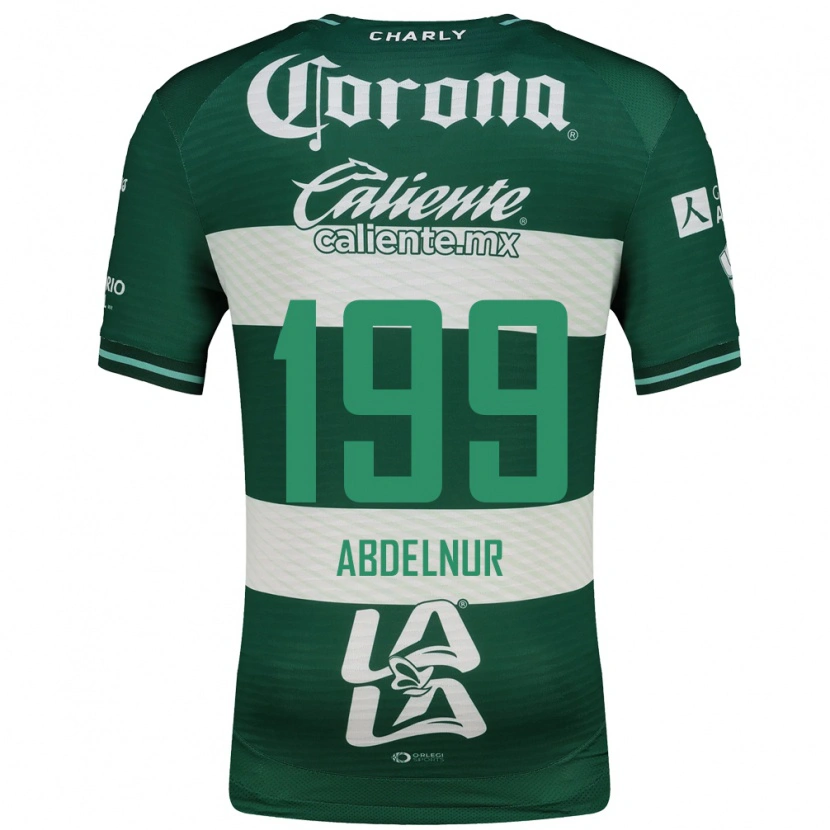 Danxen Homem Camisola Tomás Abdelnur #199 Verde Branco Principal 2026/27 Camisa