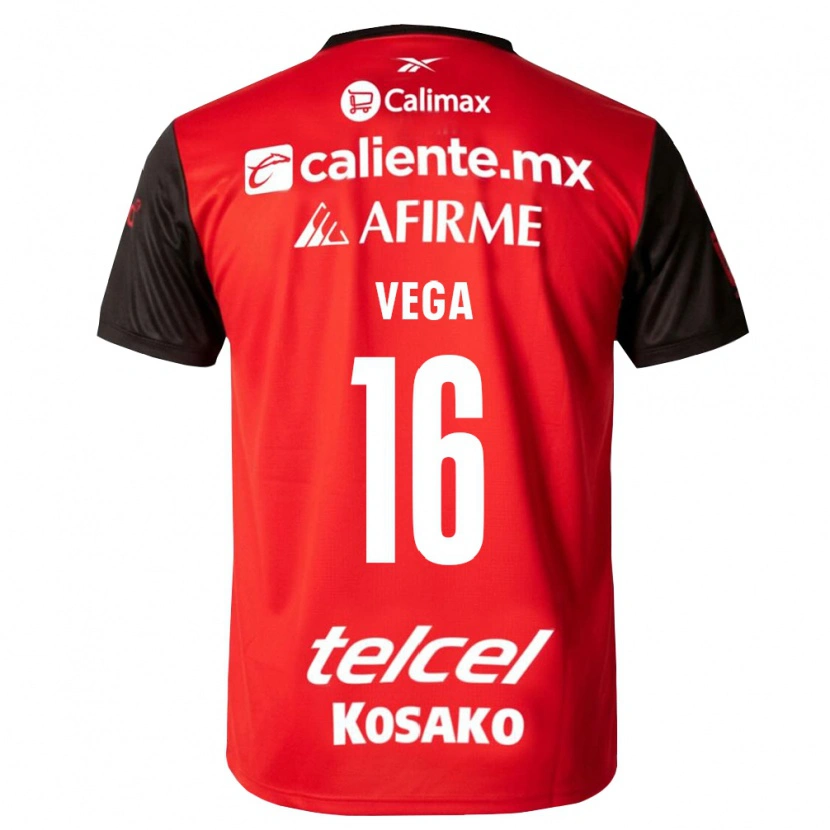 Danxen Homem Camisola Alan Vega #16 Preto Vermelho Principal 2026/27 Camisa