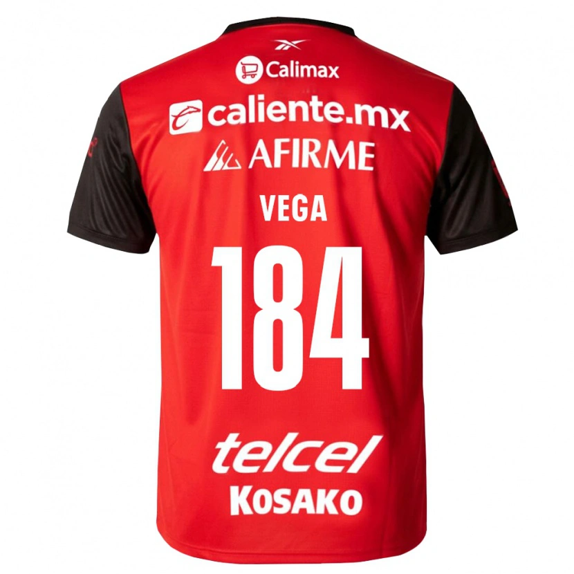 Danxen Homem Camisola Daniel Vega #184 Preto Vermelho Principal 2026/27 Camisa