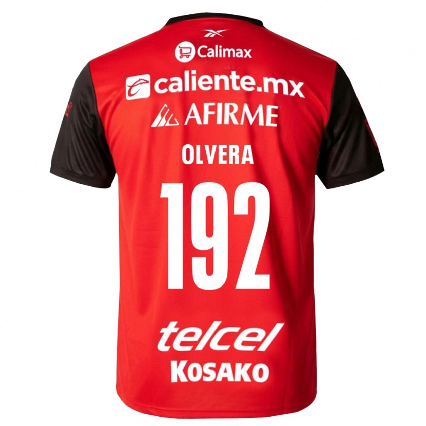 Danxen Homem Camisola Ian Olvera #192 Preto Vermelho Principal 2026/27 Camisa