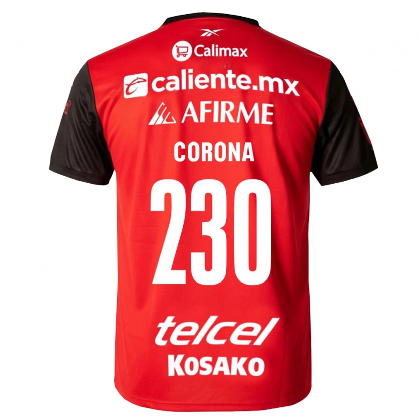Danxen Homem Camisola José Corona #230 Preto Vermelho Principal 2026/27 Camisa