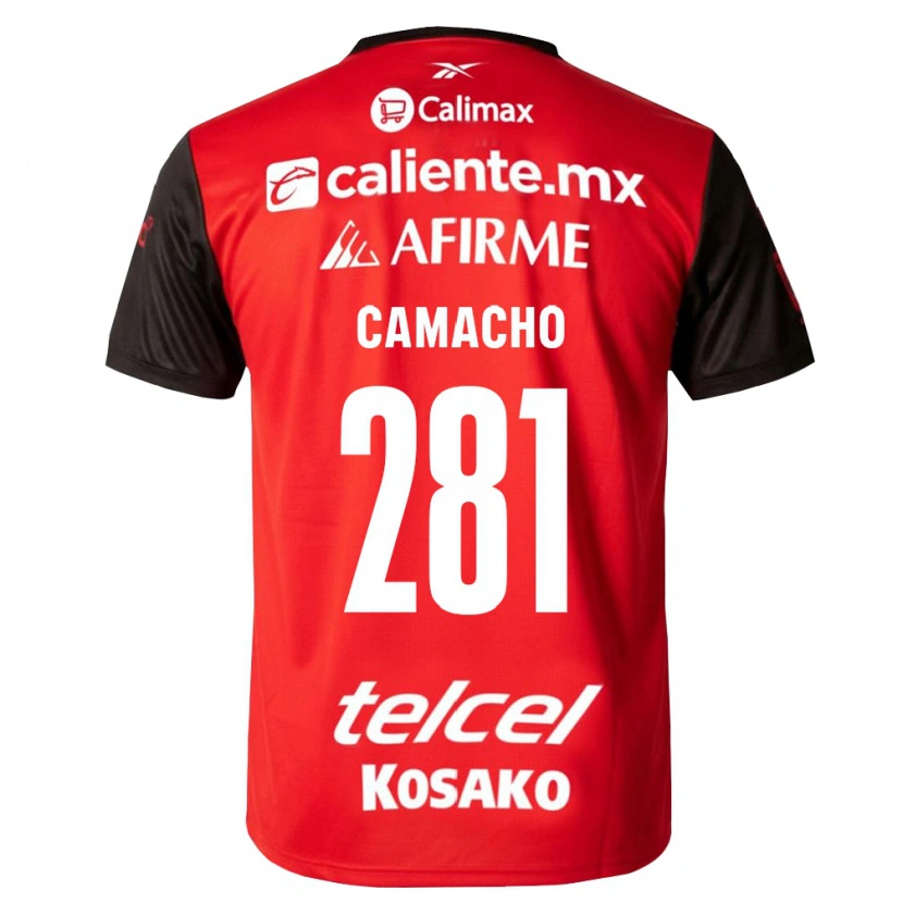 Danxen Homem Camisola Javier Camacho #281 Preto Vermelho Principal 2026/27 Camisa