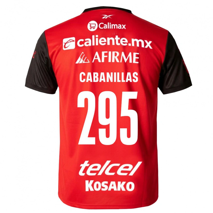 Danxen Homem Camisola Osvaldo Cabanillas #295 Preto Vermelho Principal 2026/27 Camisa