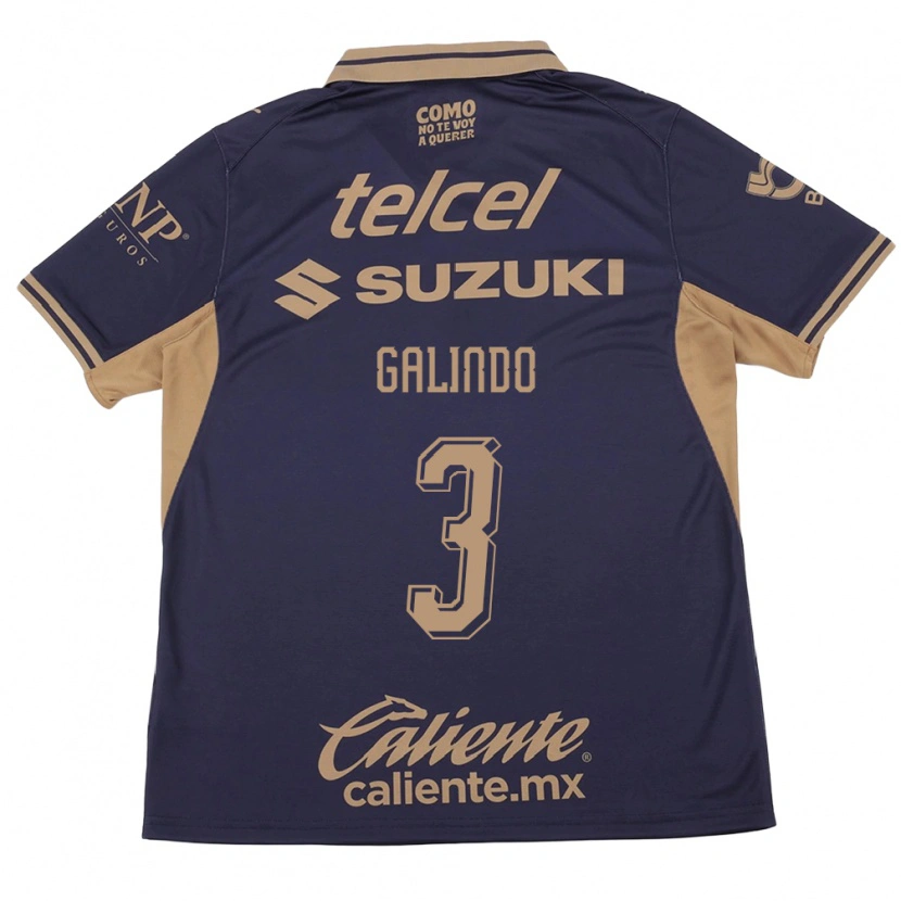 Danxen Homem Camisola Ricardo Galindo #3 Roxo Marrom Principal 2026/27 Camisa