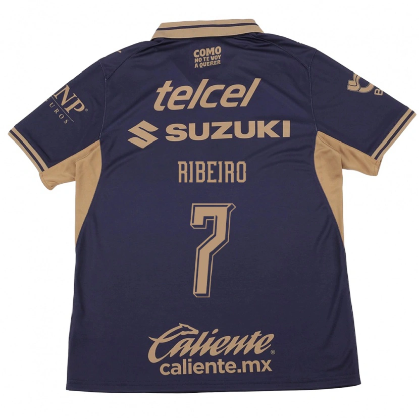 Danxen Homem Camisola Stephanie Ribeiro #7 Roxo Marrom Principal 2026/27 Camisa