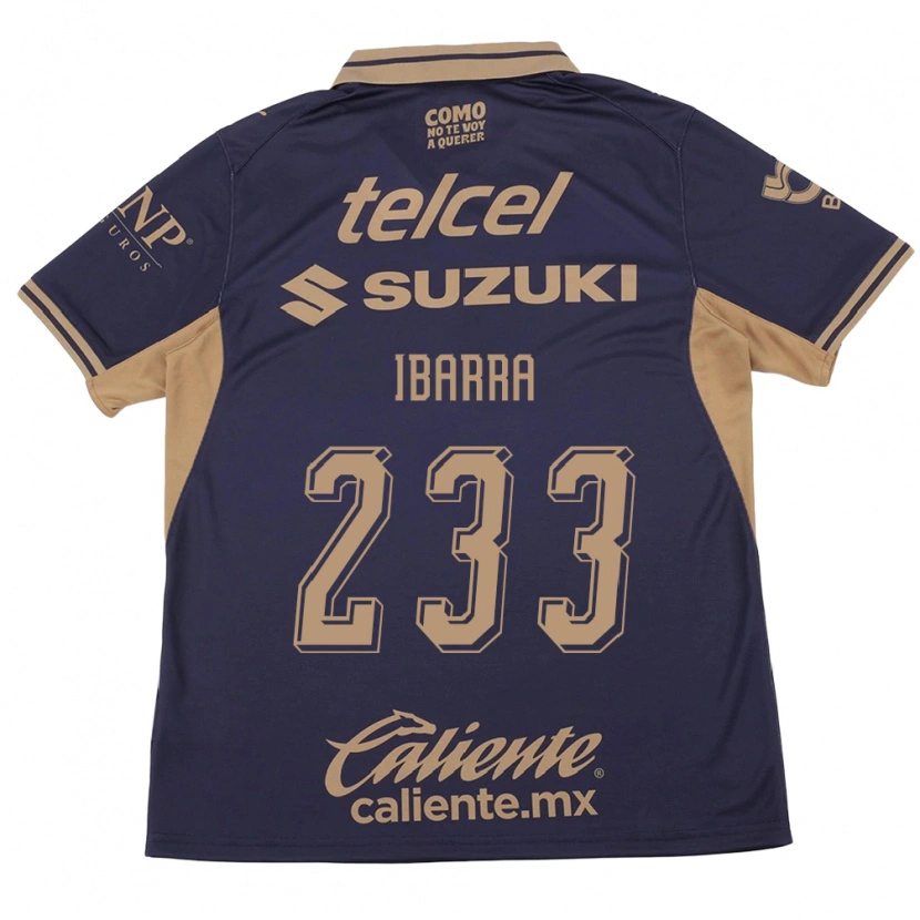 Danxen Homem Camisola Pablo Ibarra #233 Roxo Marrom Principal 2026/27 Camisa