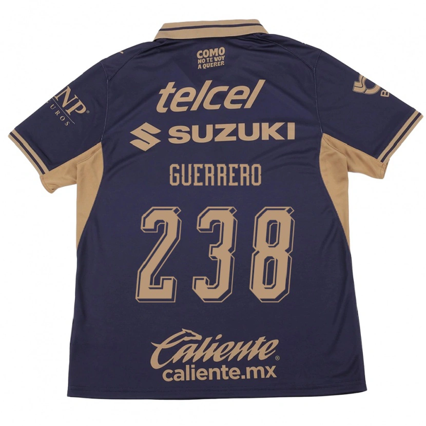 Danxen Homem Camisola André Guerrero #238 Roxo Marrom Principal 2026/27 Camisa
