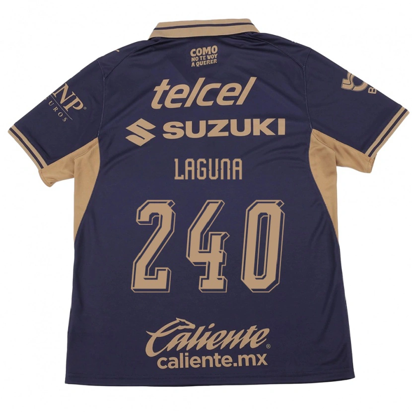Danxen Homem Camisola Diego Laguna #240 Roxo Marrom Principal 2026/27 Camisa