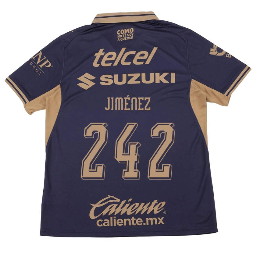 Danxen Homem Camisola Axel Jiménez #242 Roxo Marrom Principal 2026/27 Camisa