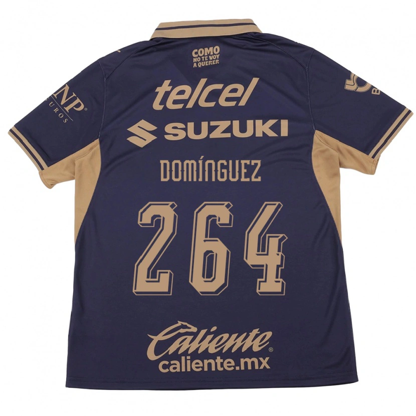 Danxen Homem Camisola Gerardo Domínguez #264 Roxo Marrom Principal 2026/27 Camisa