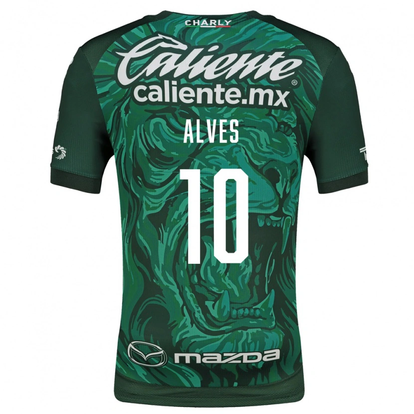 Danxen Homem Camisola Maria Alves #10 Verde Preto Principal 2026/27 Camisa