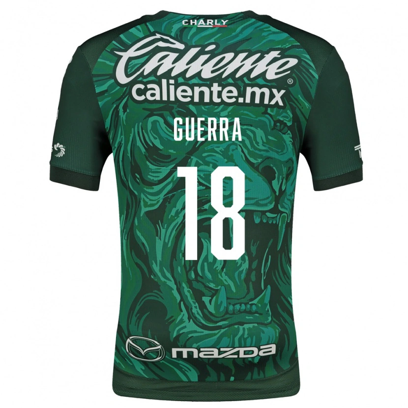 Danxen Homem Camisola Edgar Guerra #18 Verde Preto Principal 2026/27 Camisa