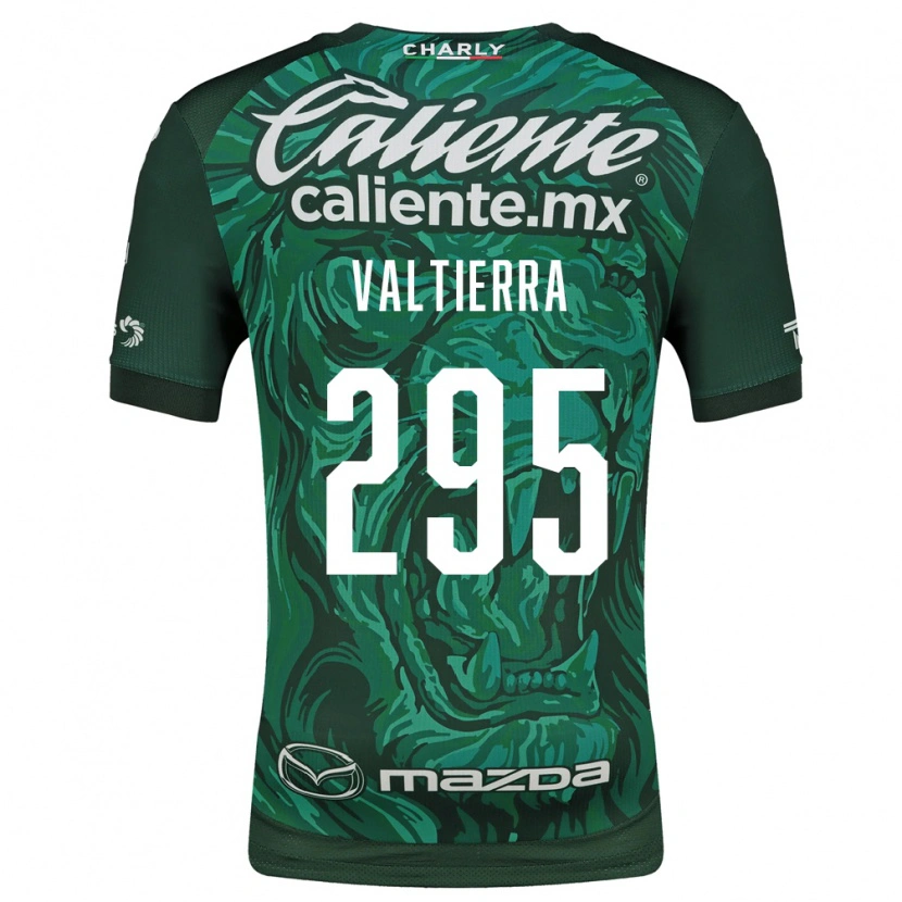 Danxen Homem Camisola Demian Valtierra #295 Verde Preto Principal 2026/27 Camisa