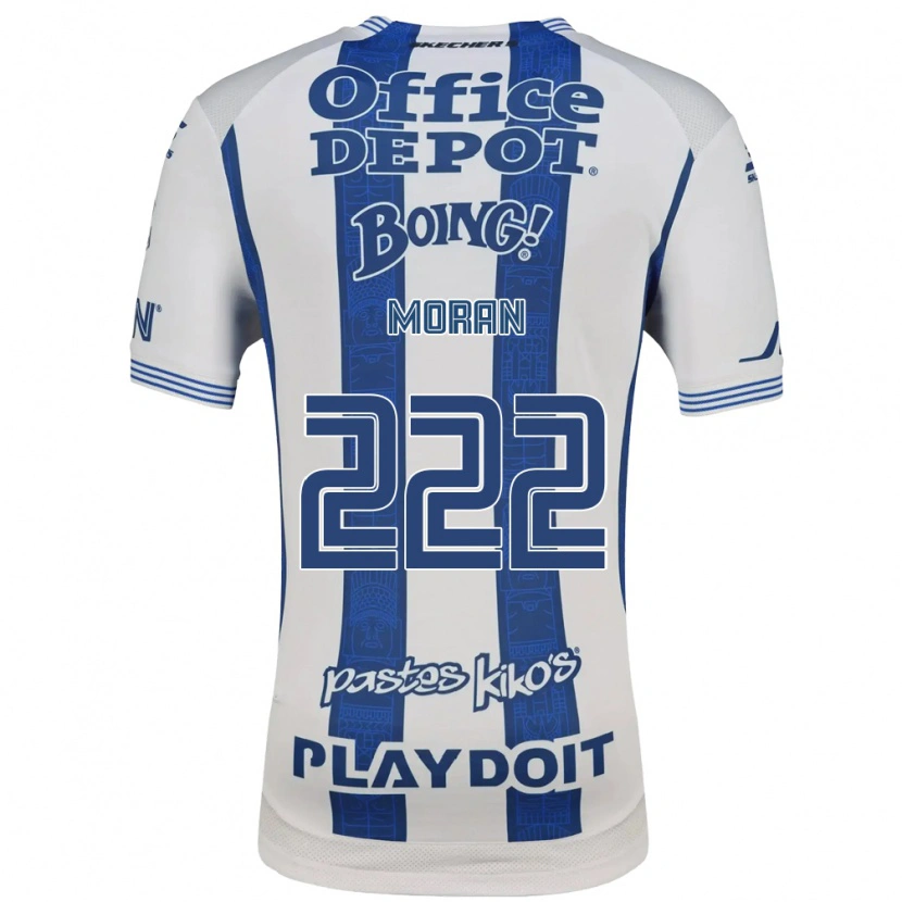 Danxen Homem Camisola Eber Moran #222 Branco Azul Marinho Principal 2026/27 Camisa