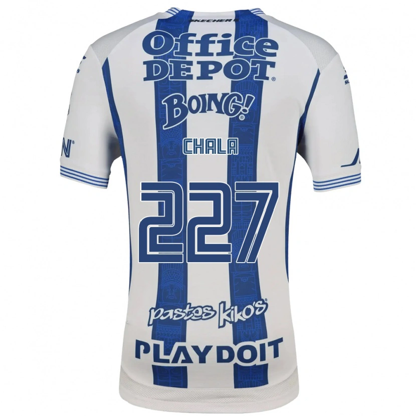 Danxen Homem Camisola Jean Chala #227 Branco Azul Marinho Principal 2026/27 Camisa