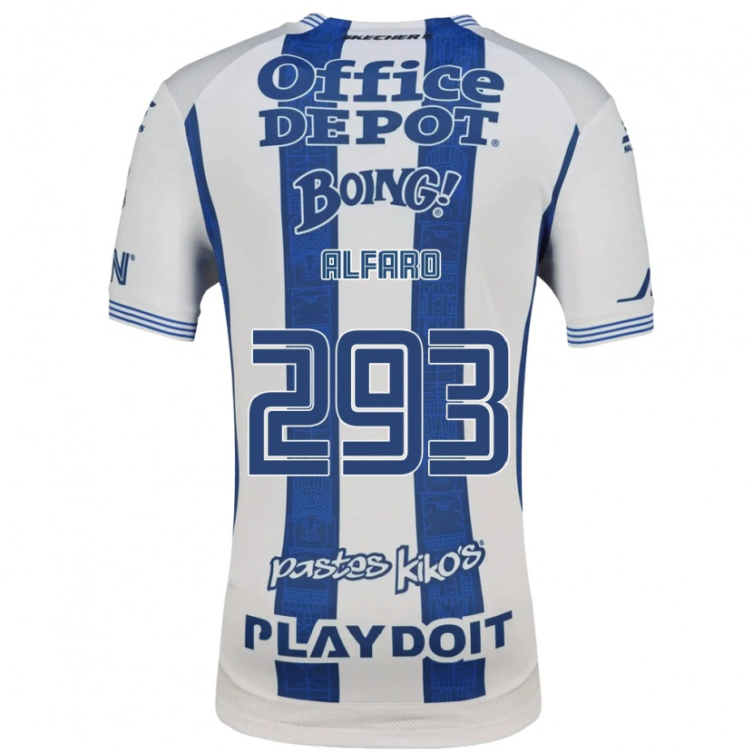 Danxen Homem Camisola Cristóbal Alfaro #293 Branco Azul Marinho Principal 2026/27 Camisa