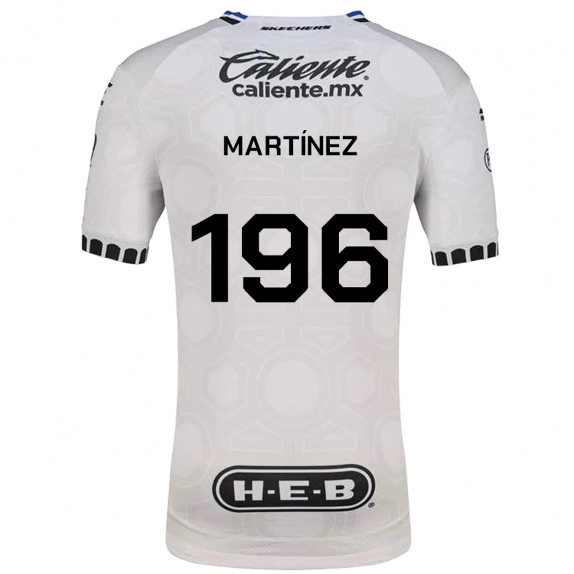Danxen Homem Camisola Diego Martínez #196 Branco Preto Azul Principal 2026/27 Camisa