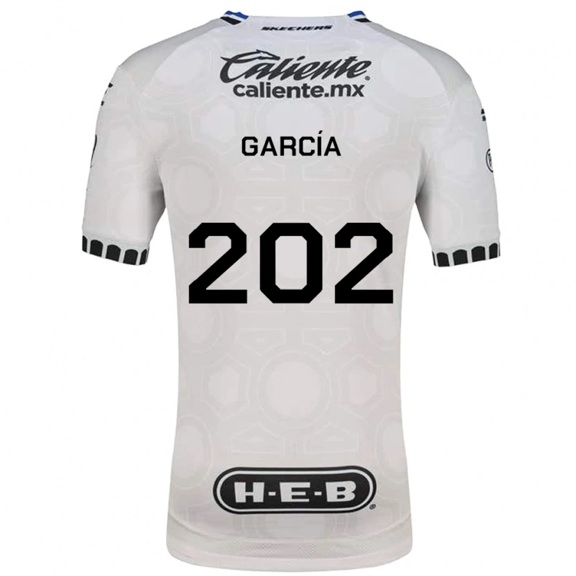 Danxen Homem Camisola Diego García #202 Branco Preto Azul Principal 2026/27 Camisa