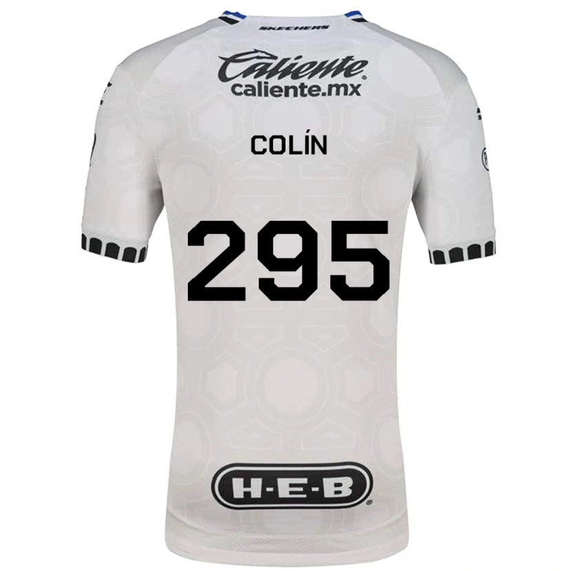 Danxen Homem Camisola Osvaldo Colín #295 Branco Preto Azul Principal 2026/27 Camisa