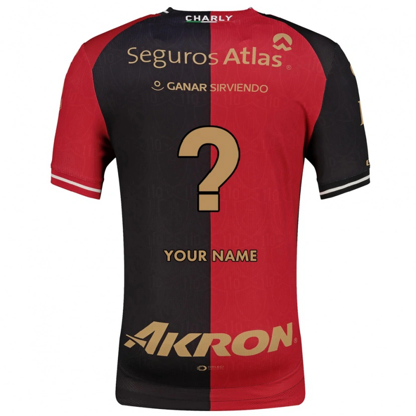 Danxen Homem Camisola Seu Nome #0 Vermelho Preto Marrom Principal 2026/27 Camisa