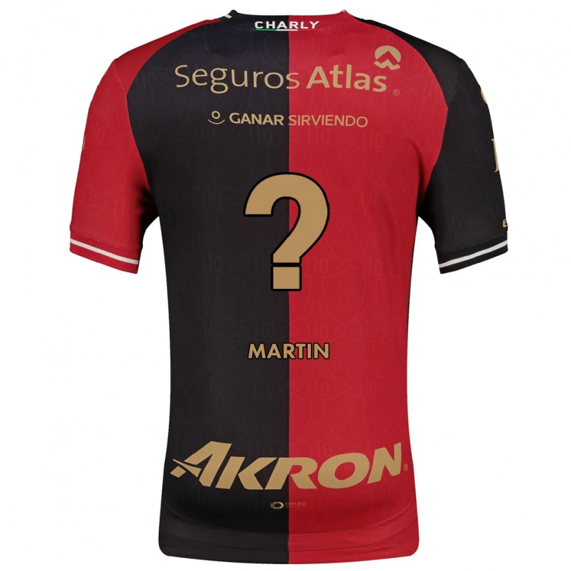Danxen Homem Camisola Juan Martín #0 Vermelho Preto Marrom Principal 2026/27 Camisa