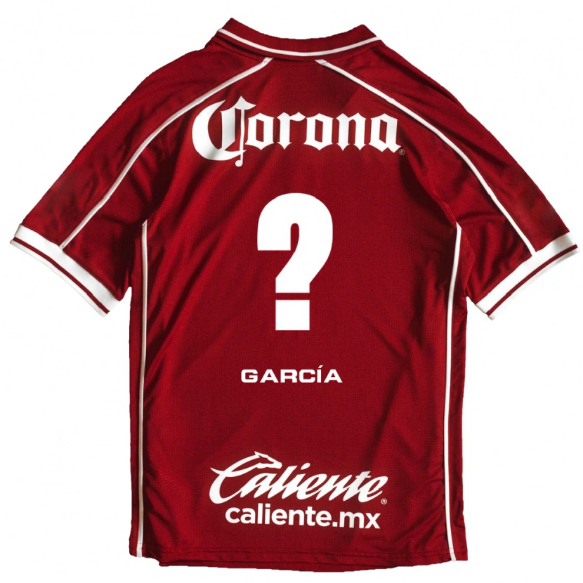 Danxen Homem Camisola Carlos García #0 Branco Vermelho Principal 2026/27 Camisa