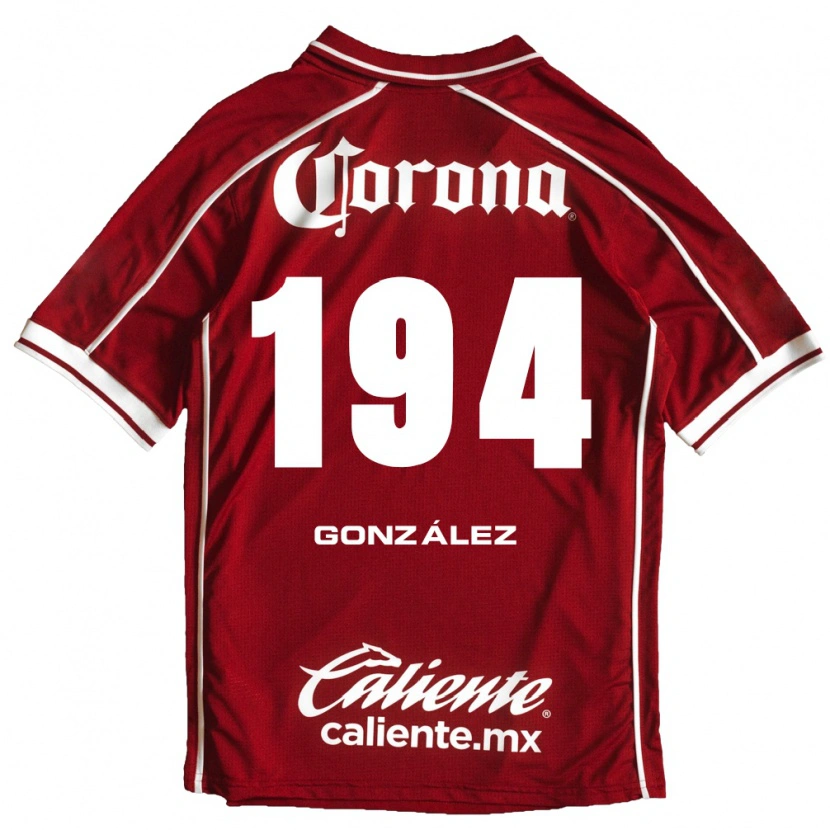 Danxen Homem Camisola Cristopher González #194 Branco Vermelho Principal 2026/27 Camisa