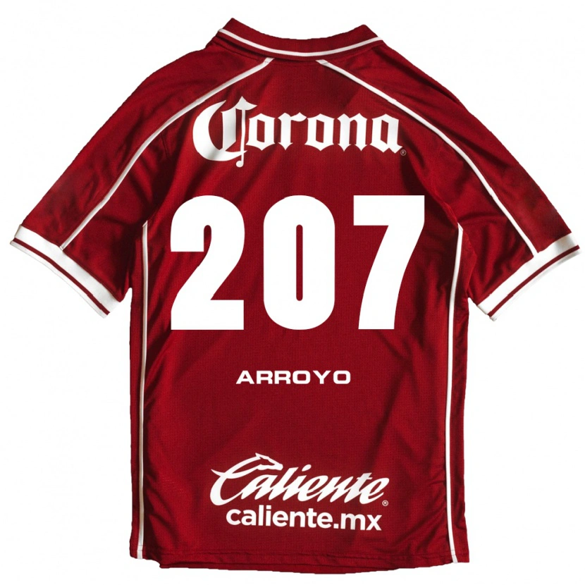Danxen Homem Camisola José Arroyo #207 Branco Vermelho Principal 2026/27 Camisa