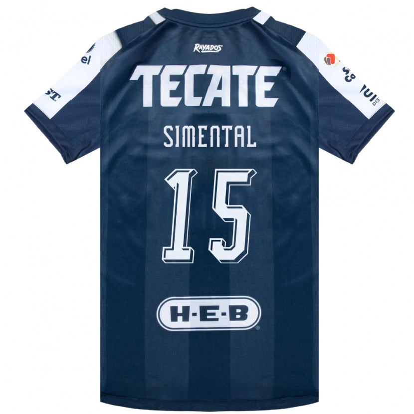 Danxen Homem Camisola Samantha Simental #15 Azul Tinta Branco Vermelho Principal 2026/27 Camisa