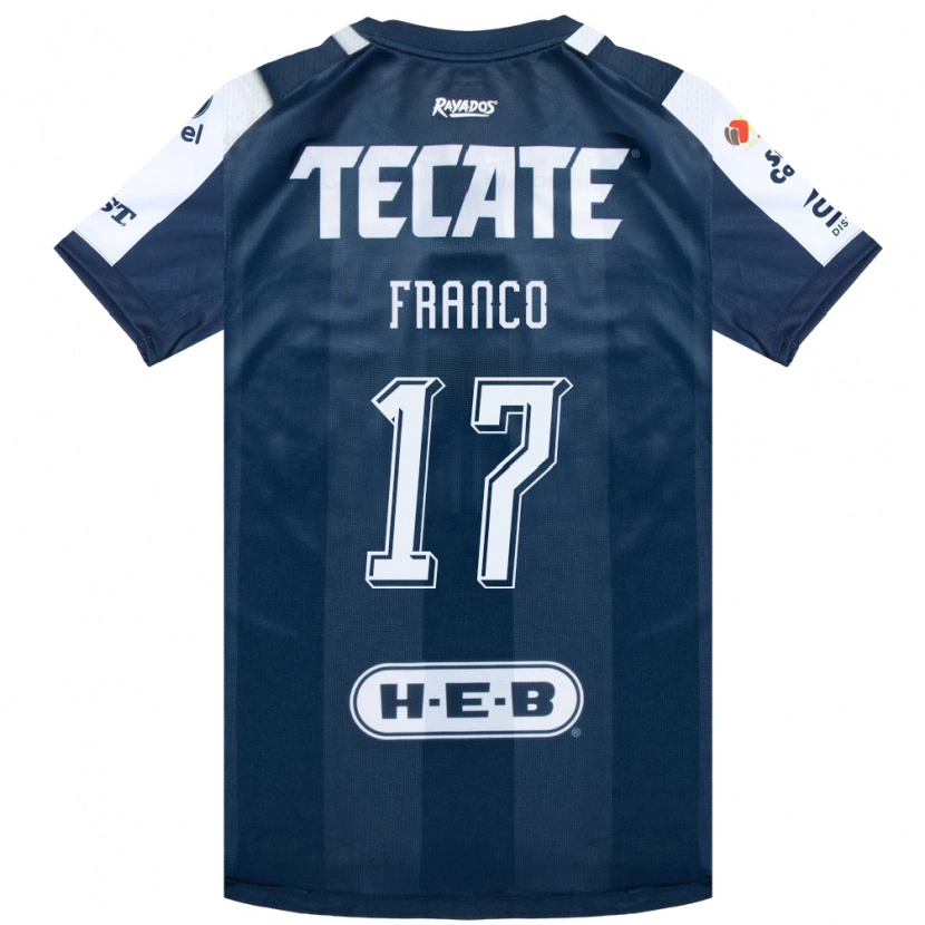 Danxen Homem Camisola Yamile Franco #17 Azul Tinta Branco Vermelho Principal 2026/27 Camisa