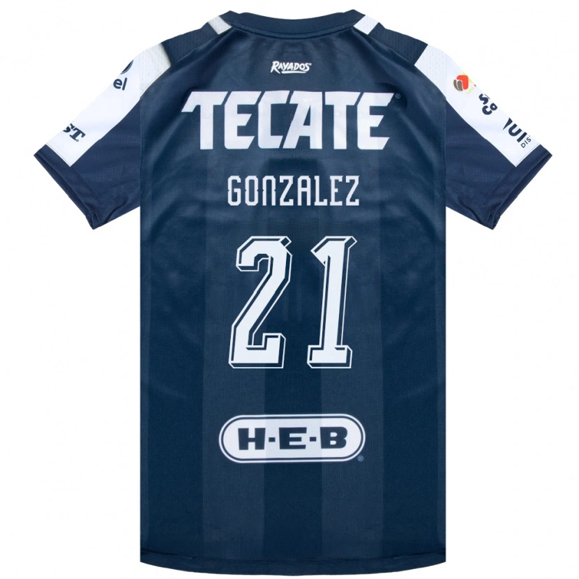 Danxen Homem Camisola Alfonso Gonzalez #21 Azul Tinta Branco Vermelho Principal 2026/27 Camisa
