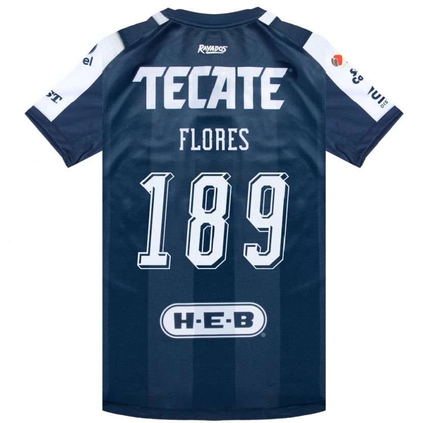 Danxen Homem Camisola Yael Flores #189 Azul Tinta Branco Vermelho Principal 2026/27 Camisa