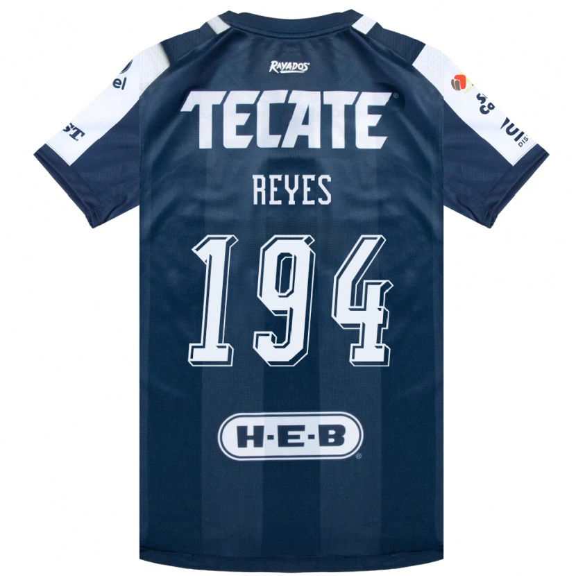 Danxen Homem Camisola Cristian Reyes #194 Azul Tinta Branco Vermelho Principal 2026/27 Camisa