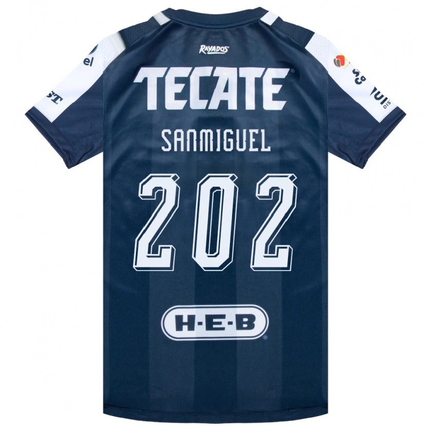 Danxen Homem Camisola Carlos Sanmiguel #202 Azul Tinta Branco Vermelho Principal 2026/27 Camisa