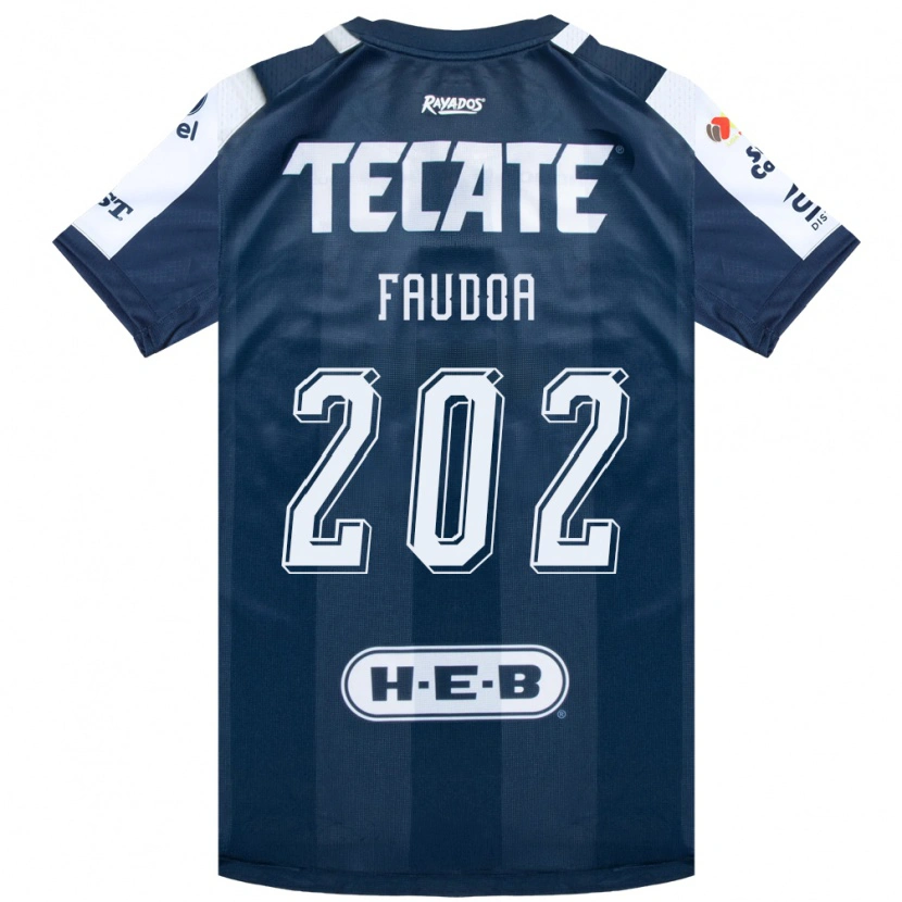 Danxen Homem Camisola Juan Faudoa #202 Azul Tinta Branco Vermelho Principal 2026/27 Camisa