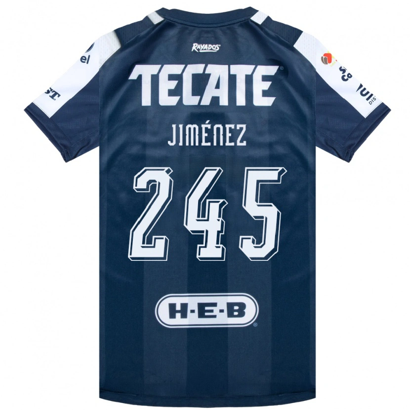 Danxen Homem Camisola Gabriel Jiménez #245 Azul Tinta Branco Vermelho Principal 2026/27 Camisa