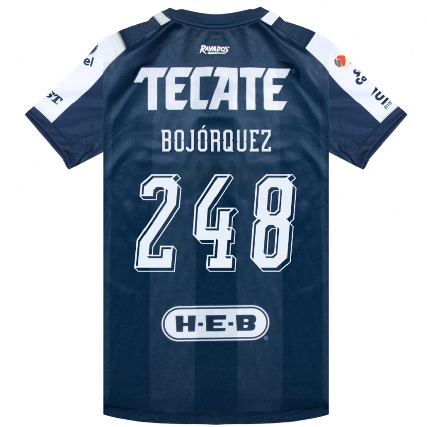 Danxen Homem Camisola Mauricio Bojórquez #248 Azul Tinta Branco Vermelho Principal 2026/27 Camisa
