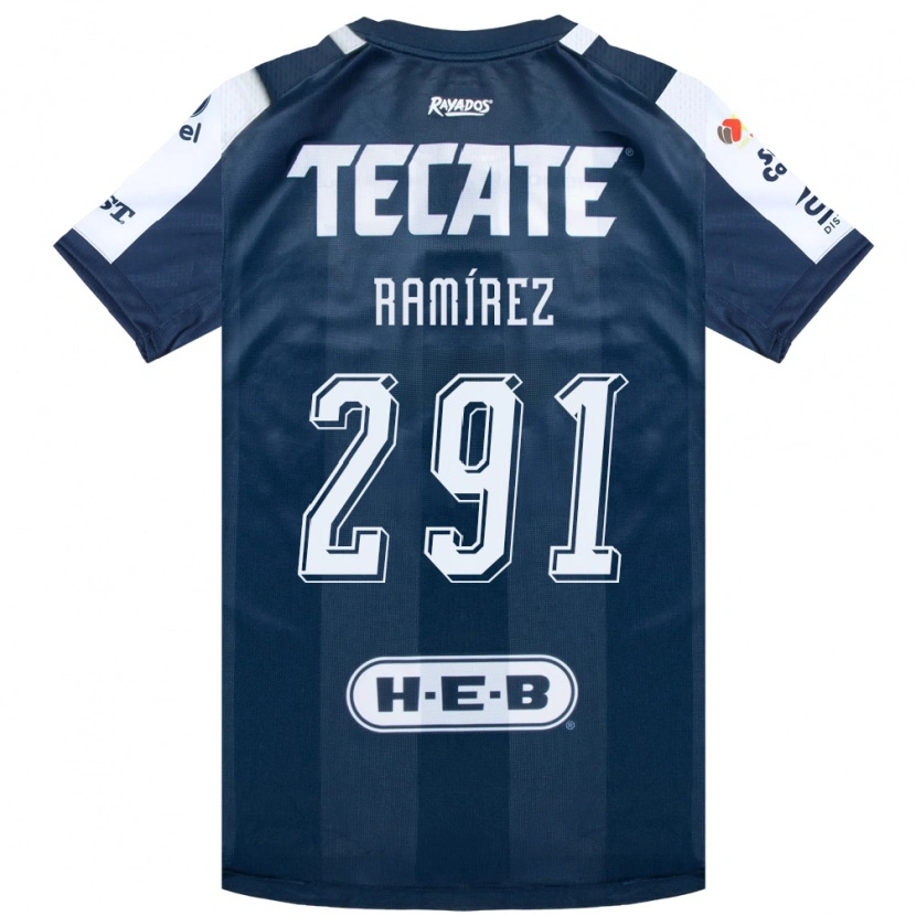 Danxen Homem Camisola Fabián Ramírez #291 Azul Tinta Branco Vermelho Principal 2026/27 Camisa