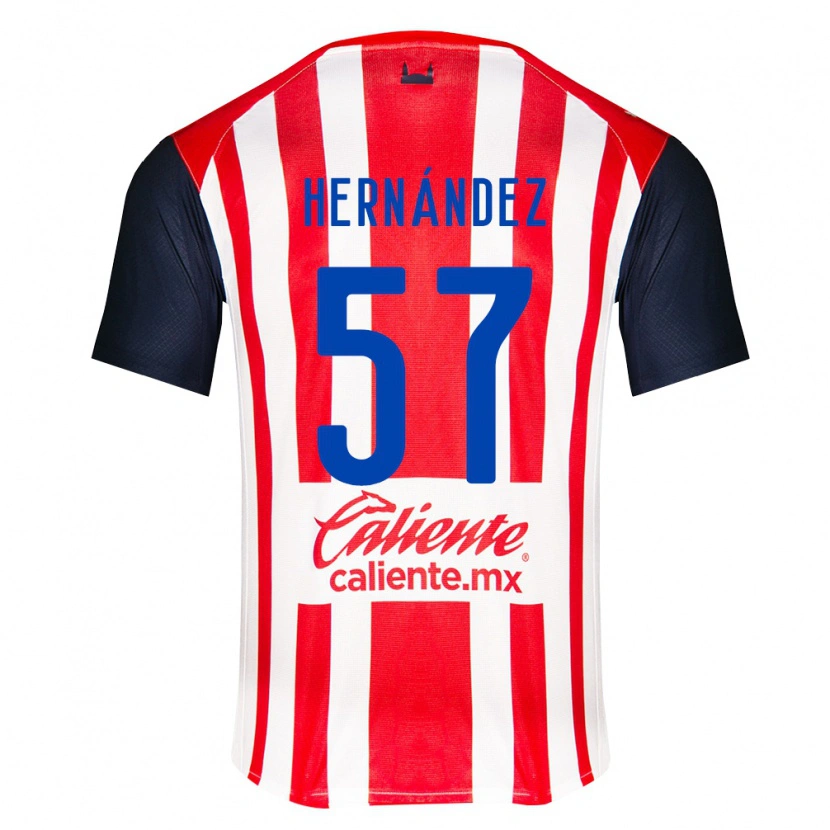 Danxen Homem Camisola Jesús Hernández #57 Vermelho Preto Branco Principal 2026/27 Camisa