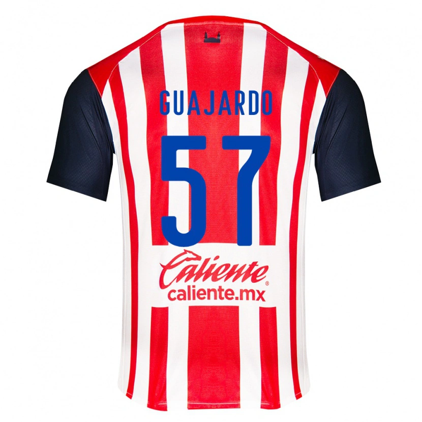 Danxen Homem Camisola Dylan Guajardo #57 Vermelho Preto Branco Principal 2026/27 Camisa