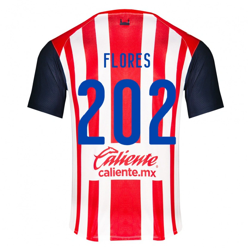 Danxen Homem Camisola Daniel Flores #202 Vermelho Preto Branco Principal 2026/27 Camisa