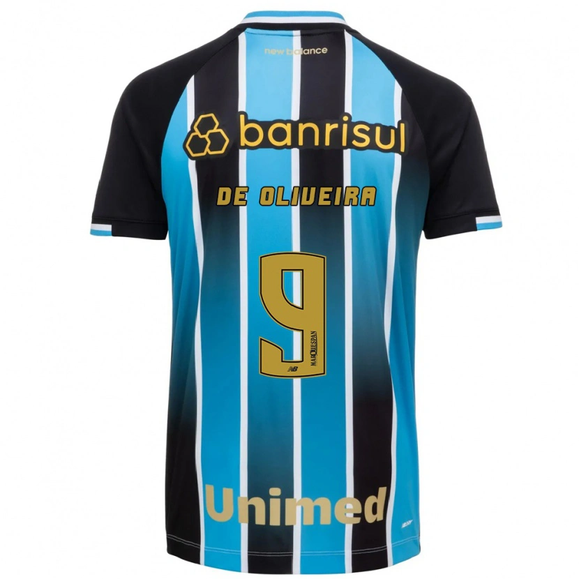 Danxen Homem Camisola Veridiana Mostaco De Oliveira #9 Azul Marrom Preto Principal 2026/27 Camisa