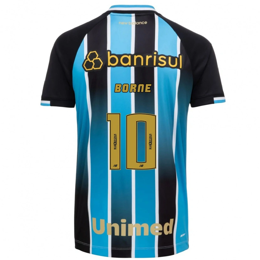 Danxen Homem Camisola João Borne #10 Azul Marrom Preto Principal 2026/27 Camisa