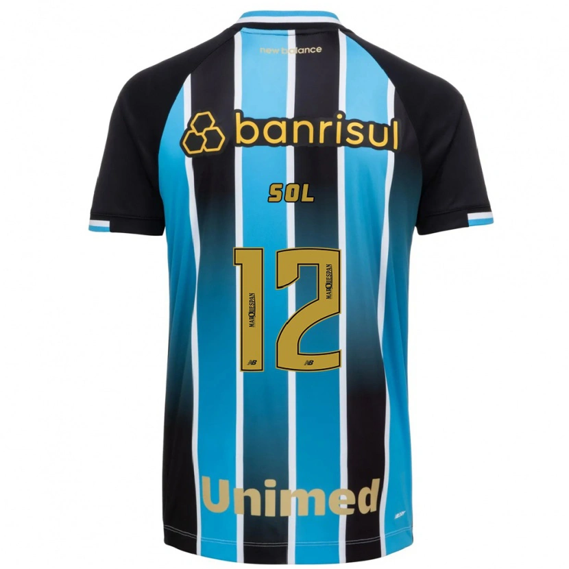 Danxen Homem Camisola Sol #12 Azul Marrom Preto Principal 2026/27 Camisa