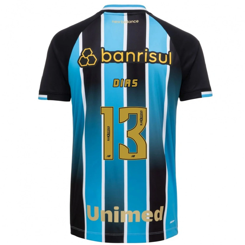 Danxen Homem Camisola Viviane Aparecida Dias #13 Azul Marrom Preto Principal 2026/27 Camisa
